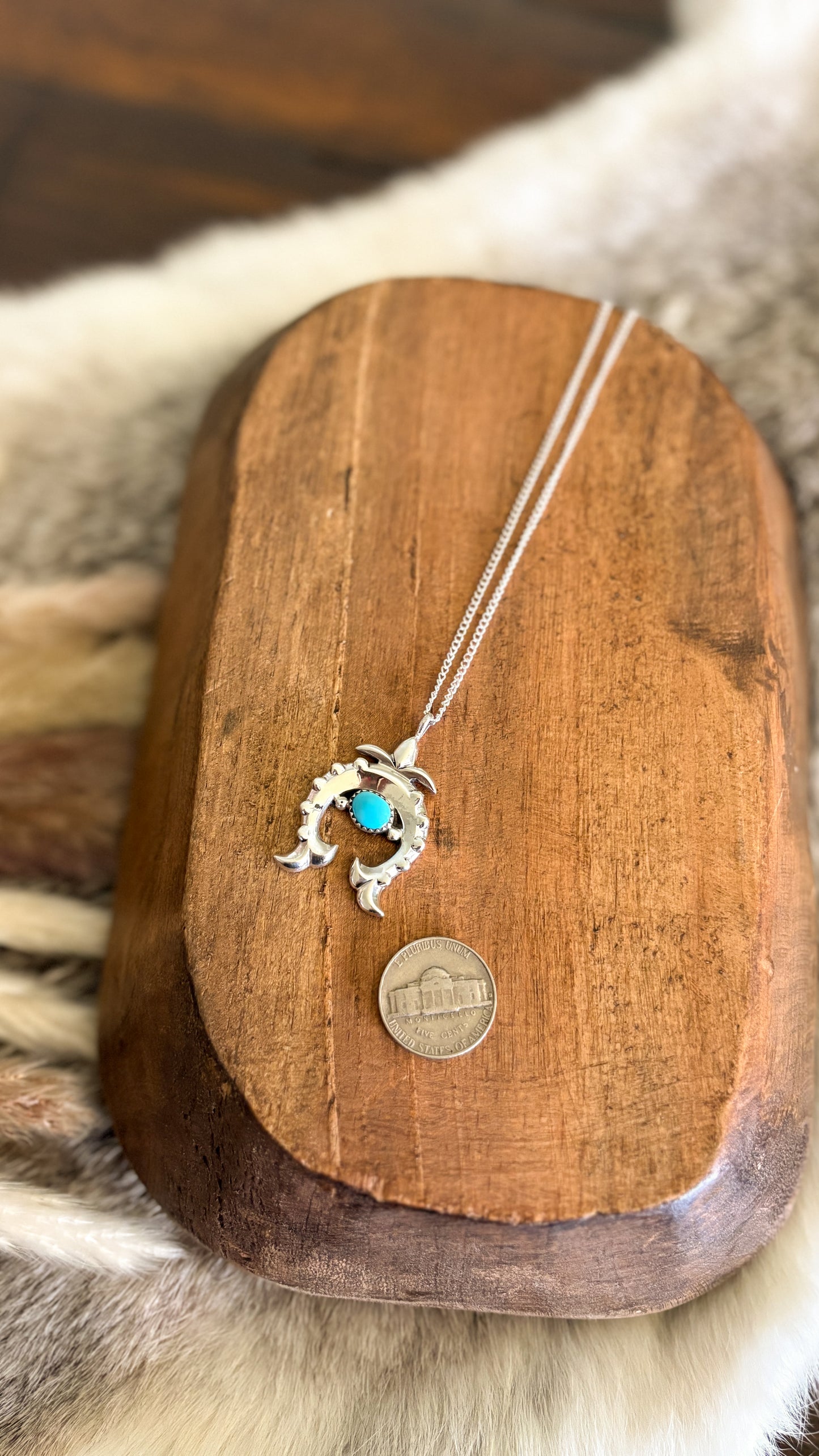 NAJA TURQUOISE NECKLACE BY ANNIE SPENCER