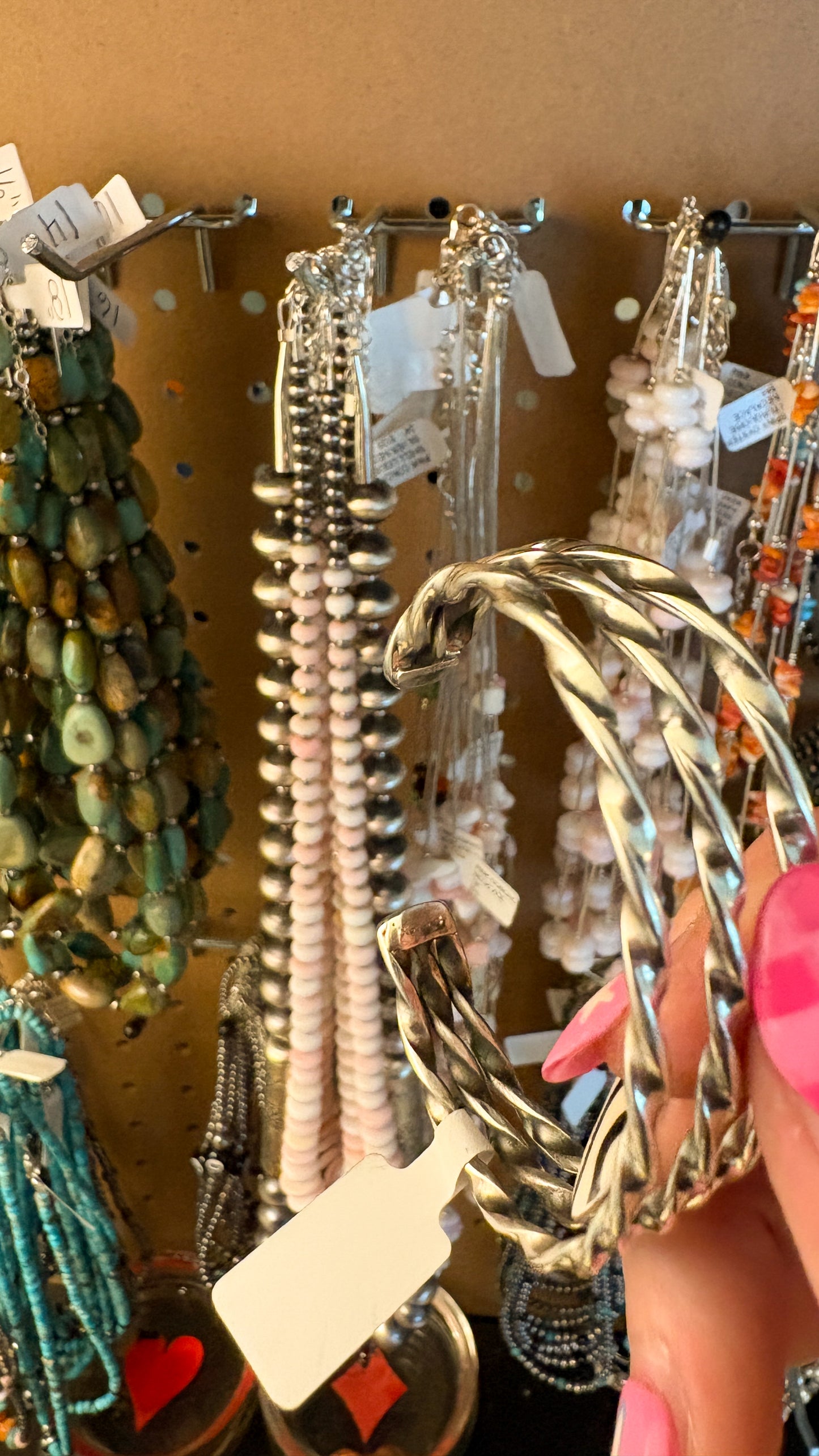 TRIPLE ROPE TWIST CUFF BY ELAINE TAHE