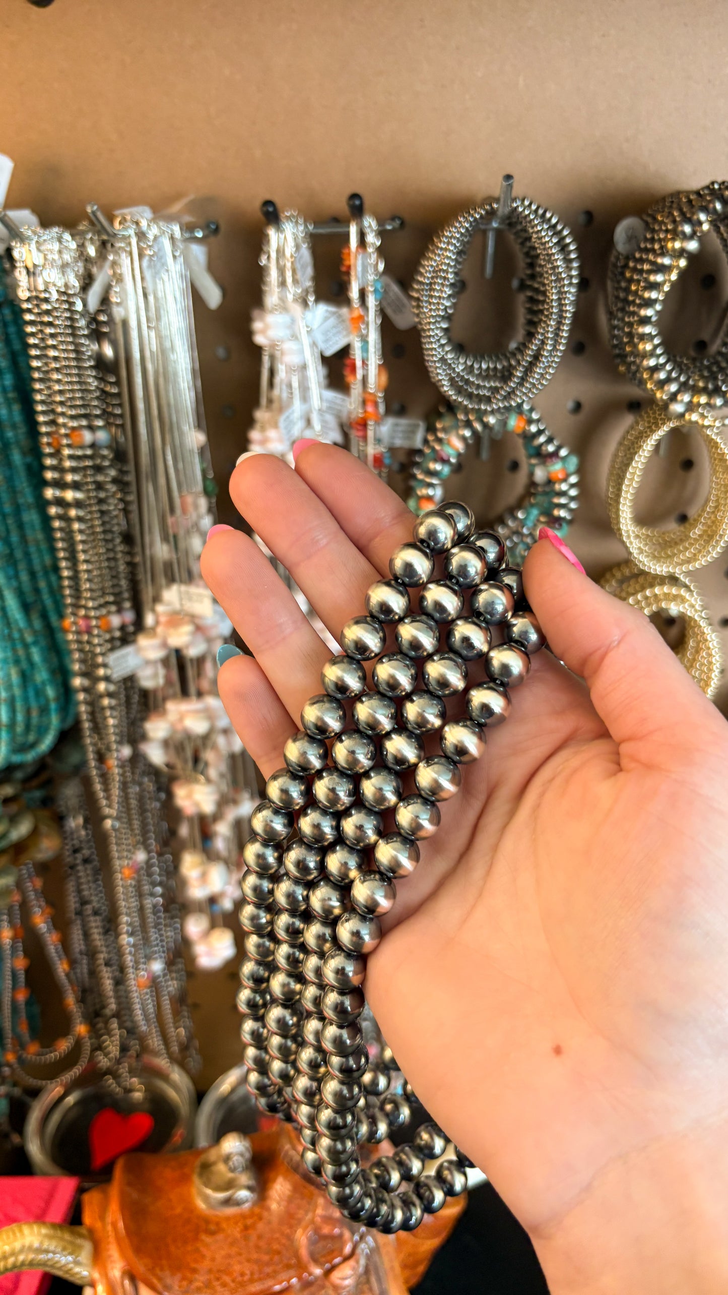 10MM STERLING SILVER PEARL NECKLACE - MADE TO ORDER