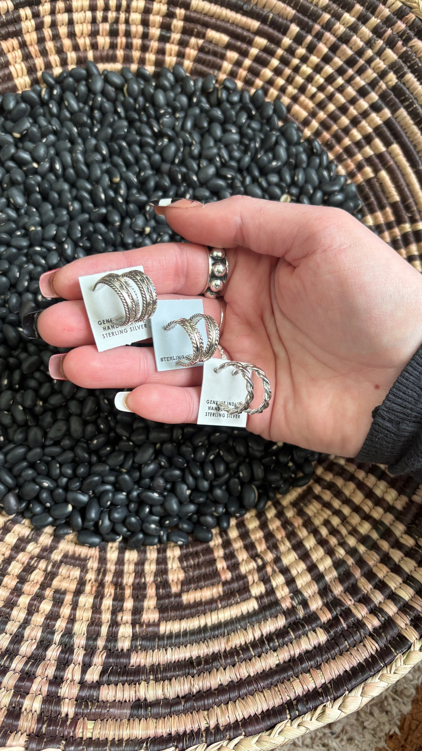 ROPE TWIST HOOPS - MEDIUM