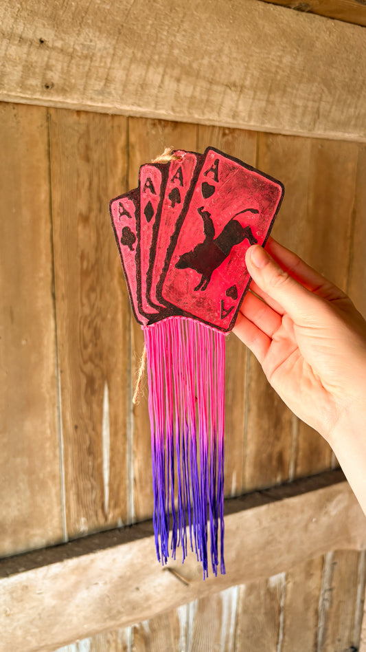 BUCKIN’ BULLS FRESHIE - PINK & PURPLE