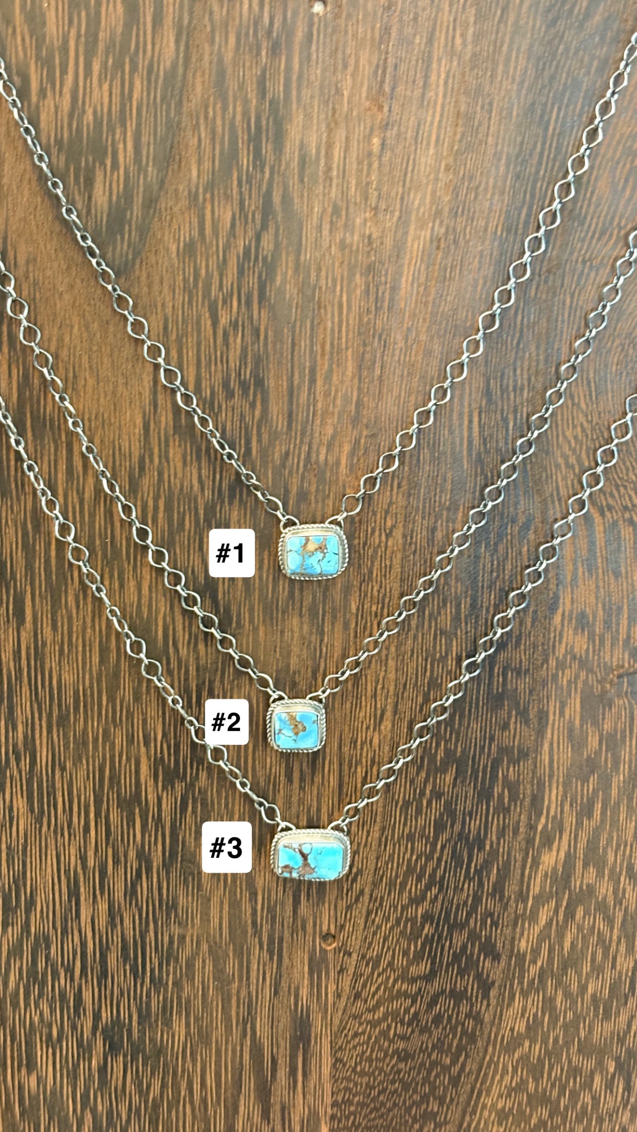 MINI GOLDEN HILLS TURQUOISE BAR NECKLACE