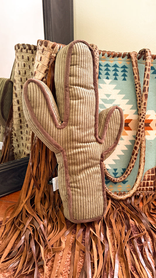 CACTUS PILLOW - GREEN