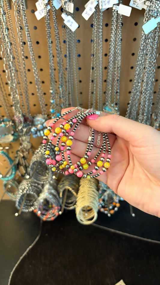PINK LEMONADE OPAL BRACELET
