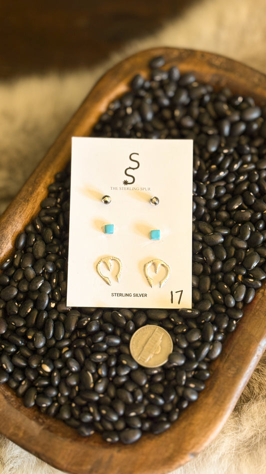 SMALL EARRING 3 PACK - PACK #17