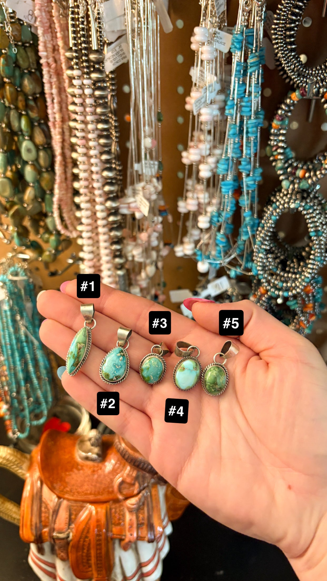 SONORAN TURQUOISE PENDANT