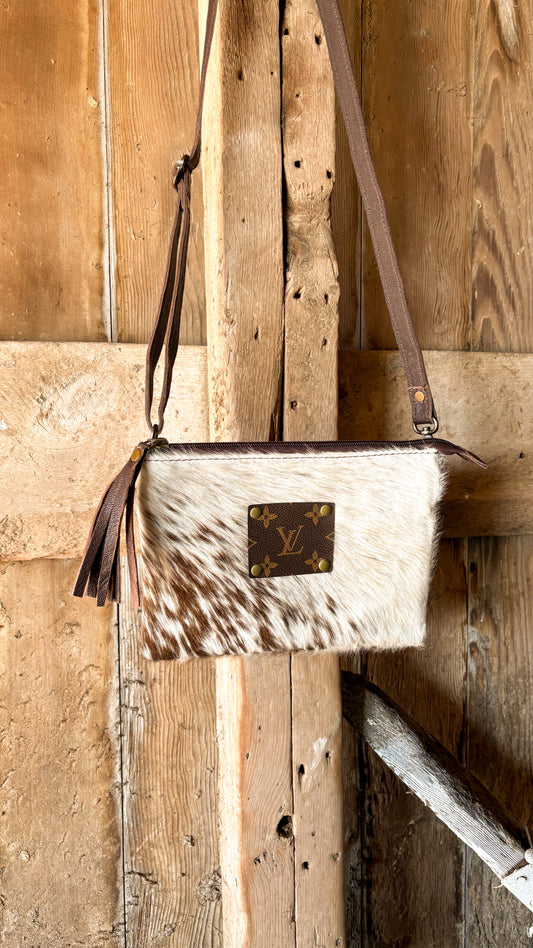 UPCYCLED LV CROSSBODY BAG - STYLE 29