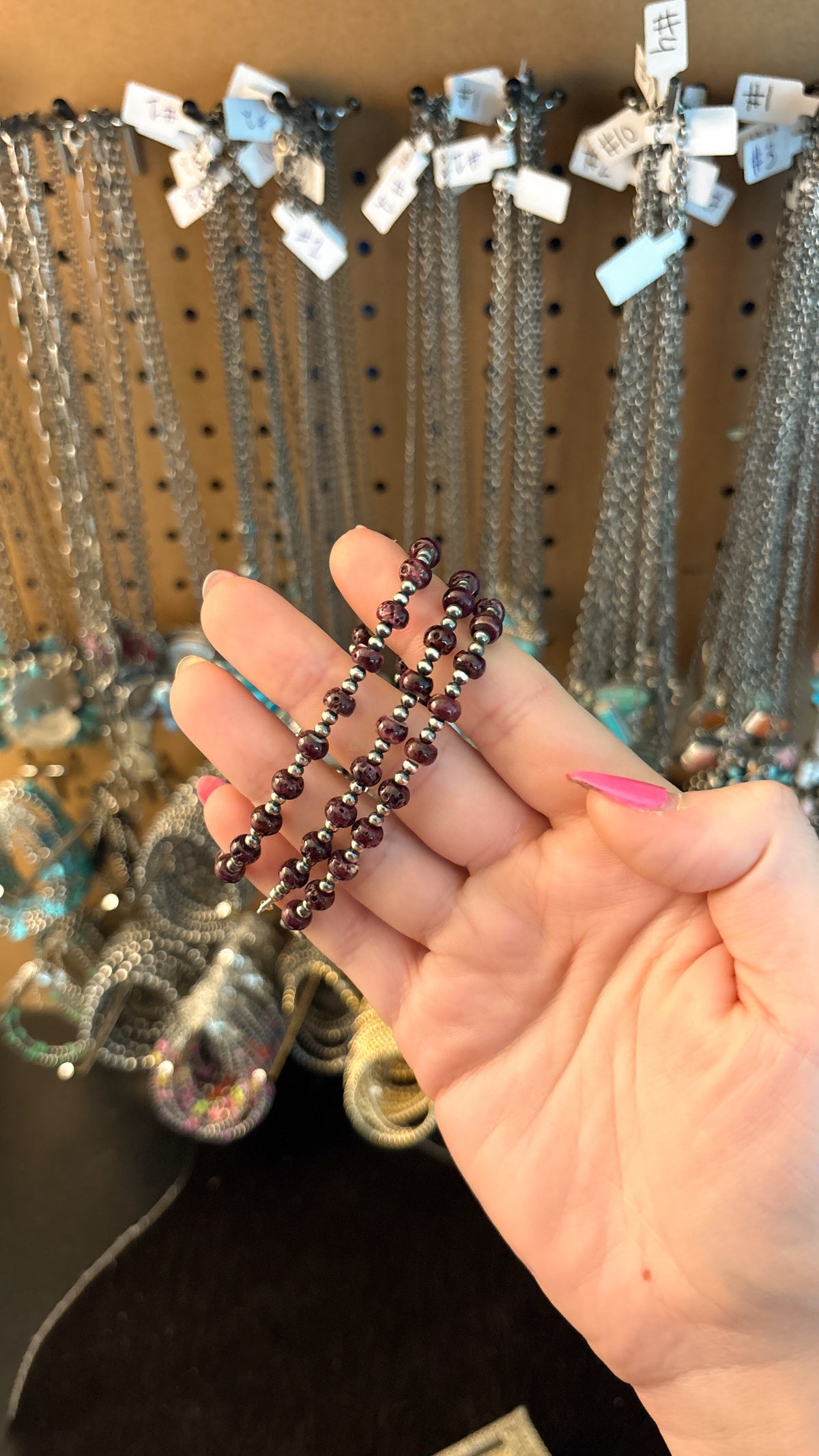 PURPLE SPINY OYSTER BRACELET