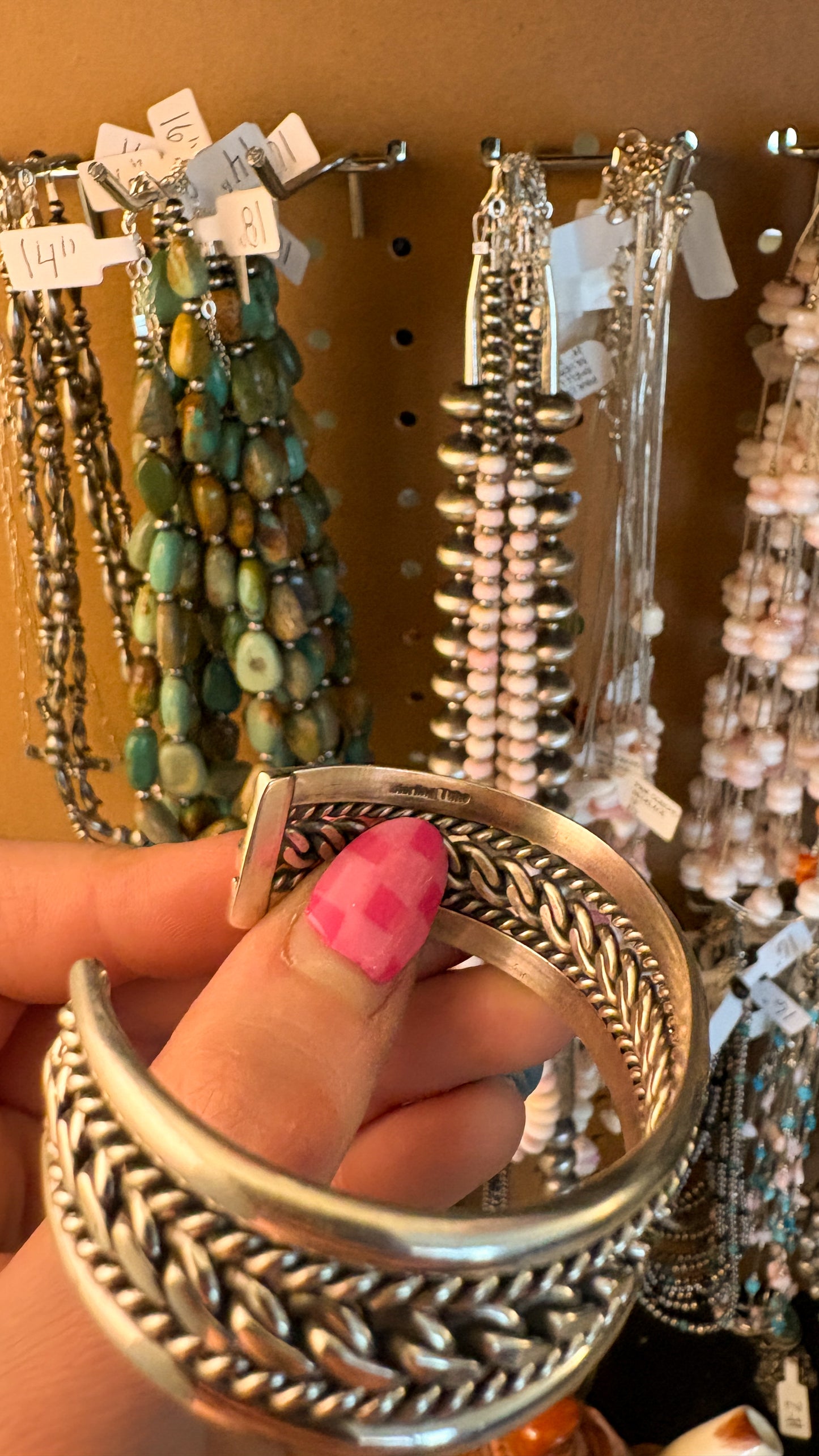 BRAIDED ROPE CUFF BY ELAINE TAHE