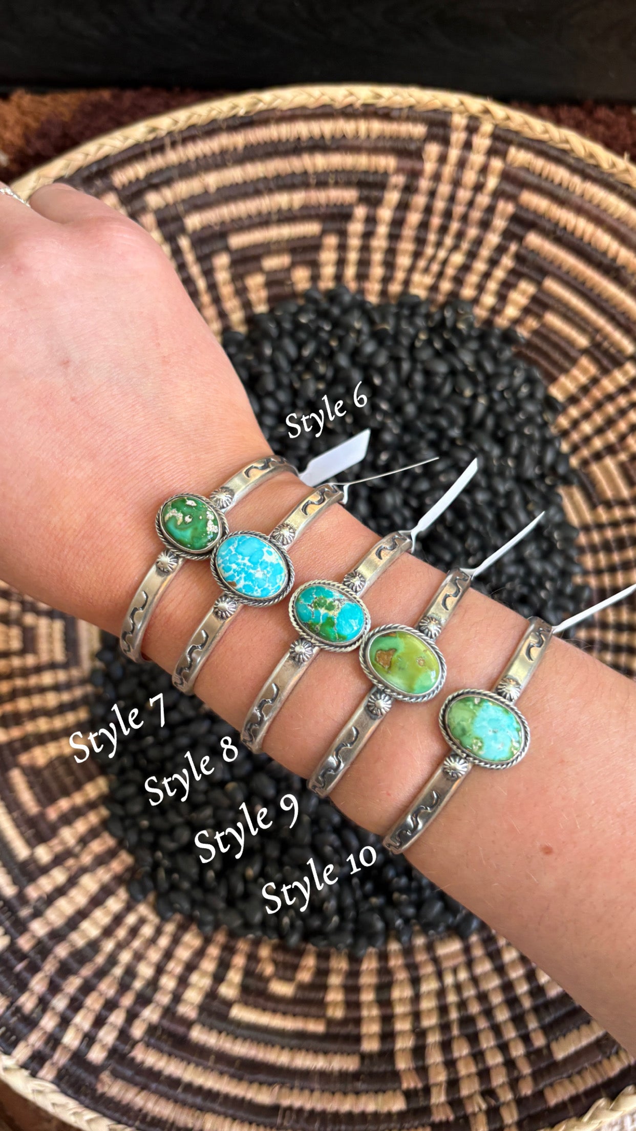 SONORAN GOLD TURQUOISE CUFF BY SAMUEL YELLOWHAIR
