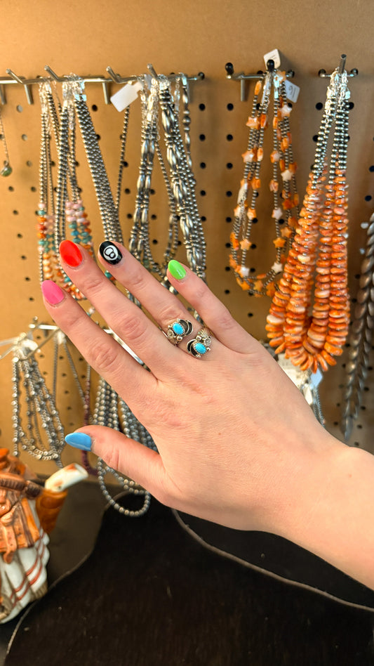 KINGMAN TURQUOISE WRAP RING