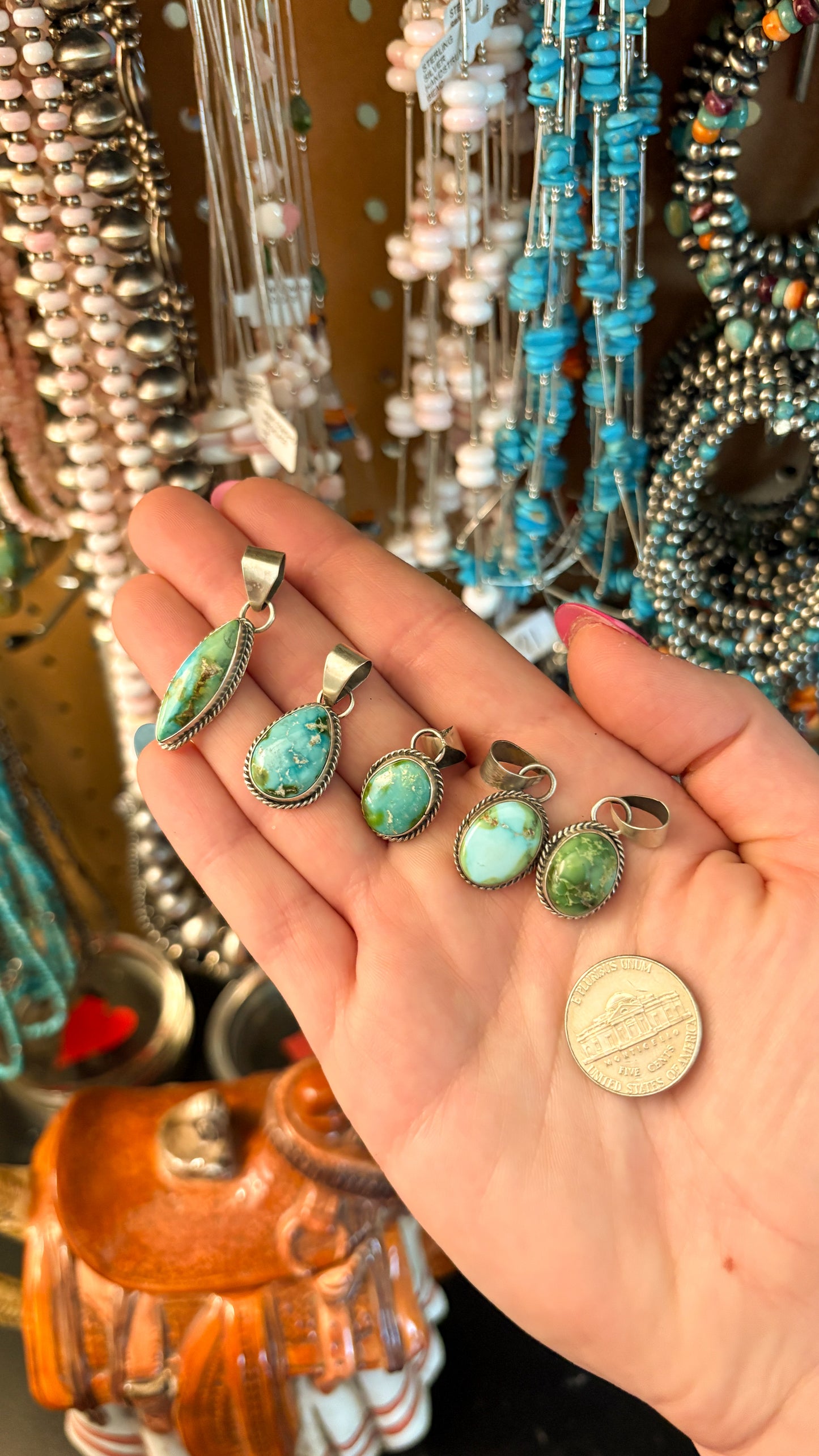 SONORAN TURQUOISE PENDANT
