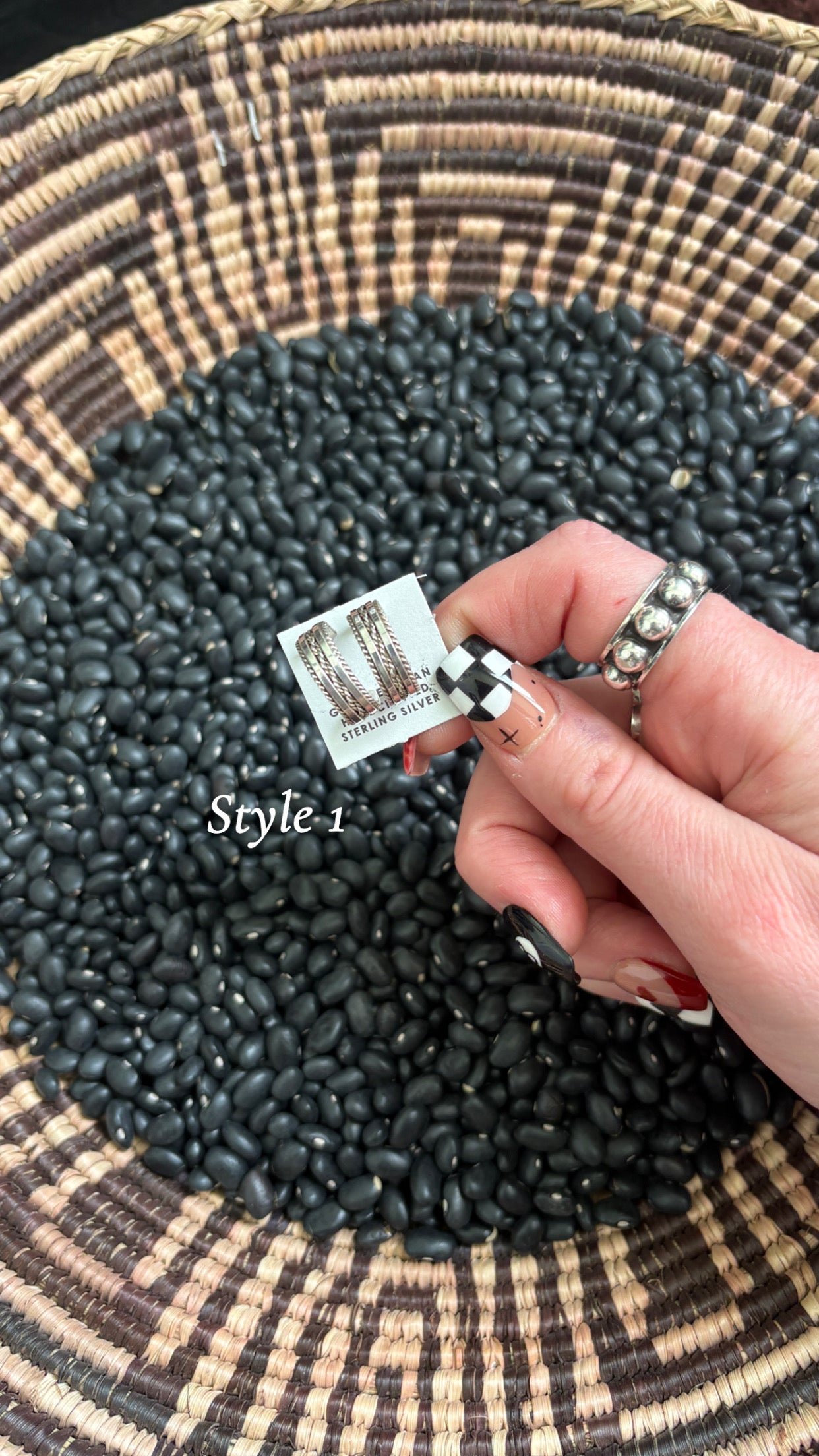 ROPE TWIST HOOPS - MEDIUM