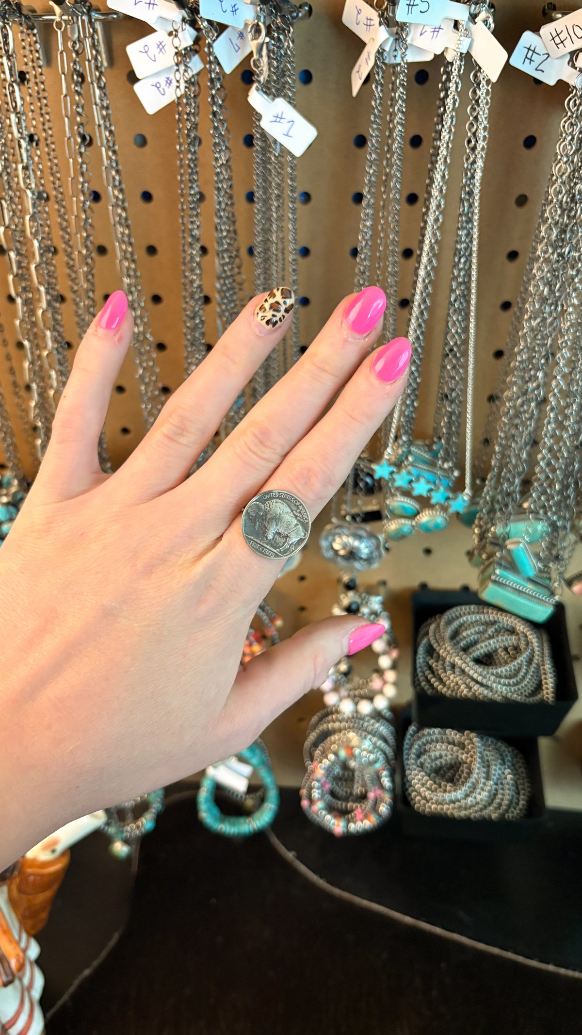 BUFFALO NICKEL RING