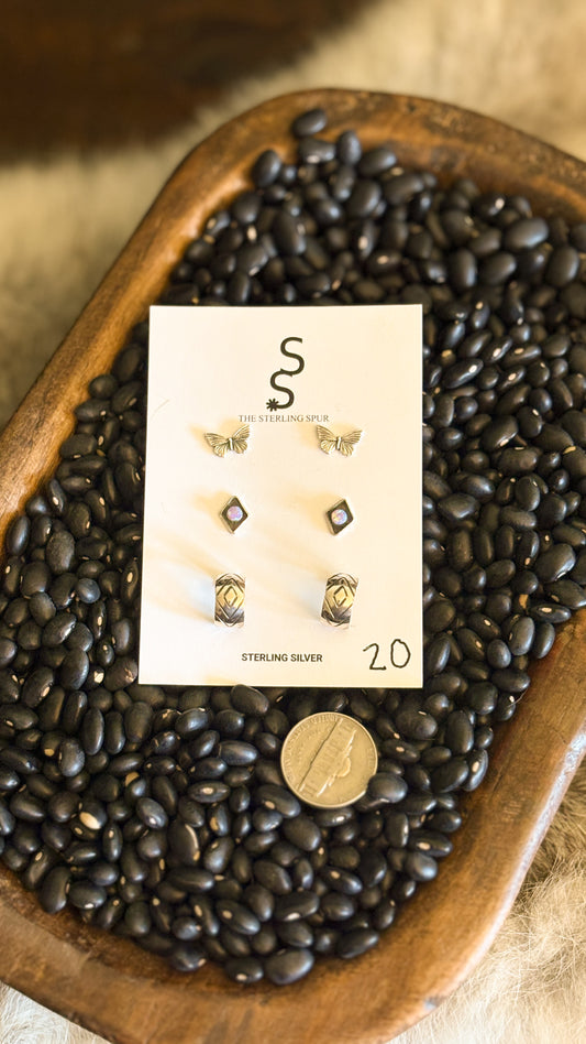 SMALL EARRING 3 PACK - PACK #20