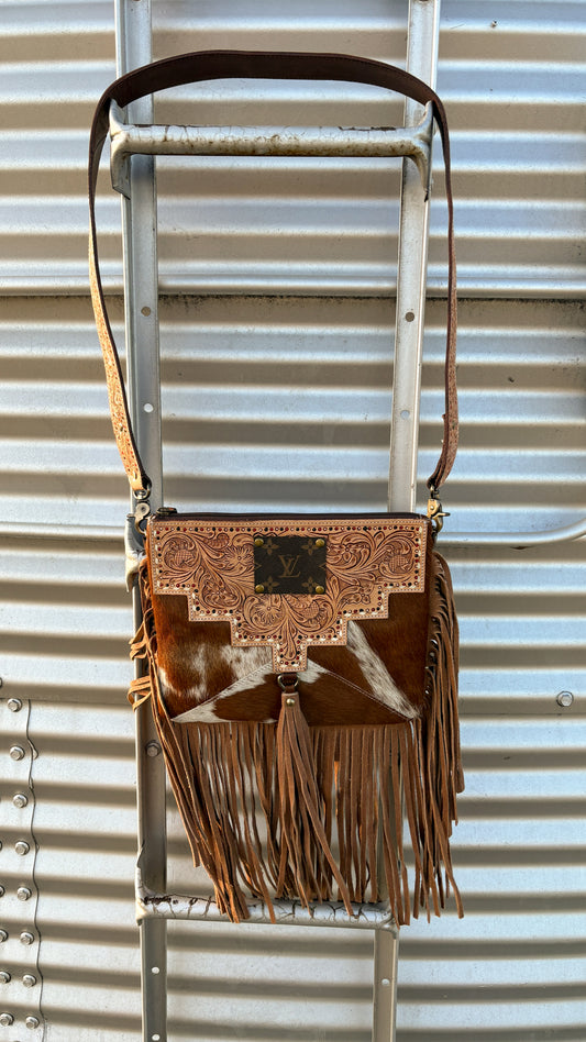 UPCYCLED LV CROSSBODY BAG - #9