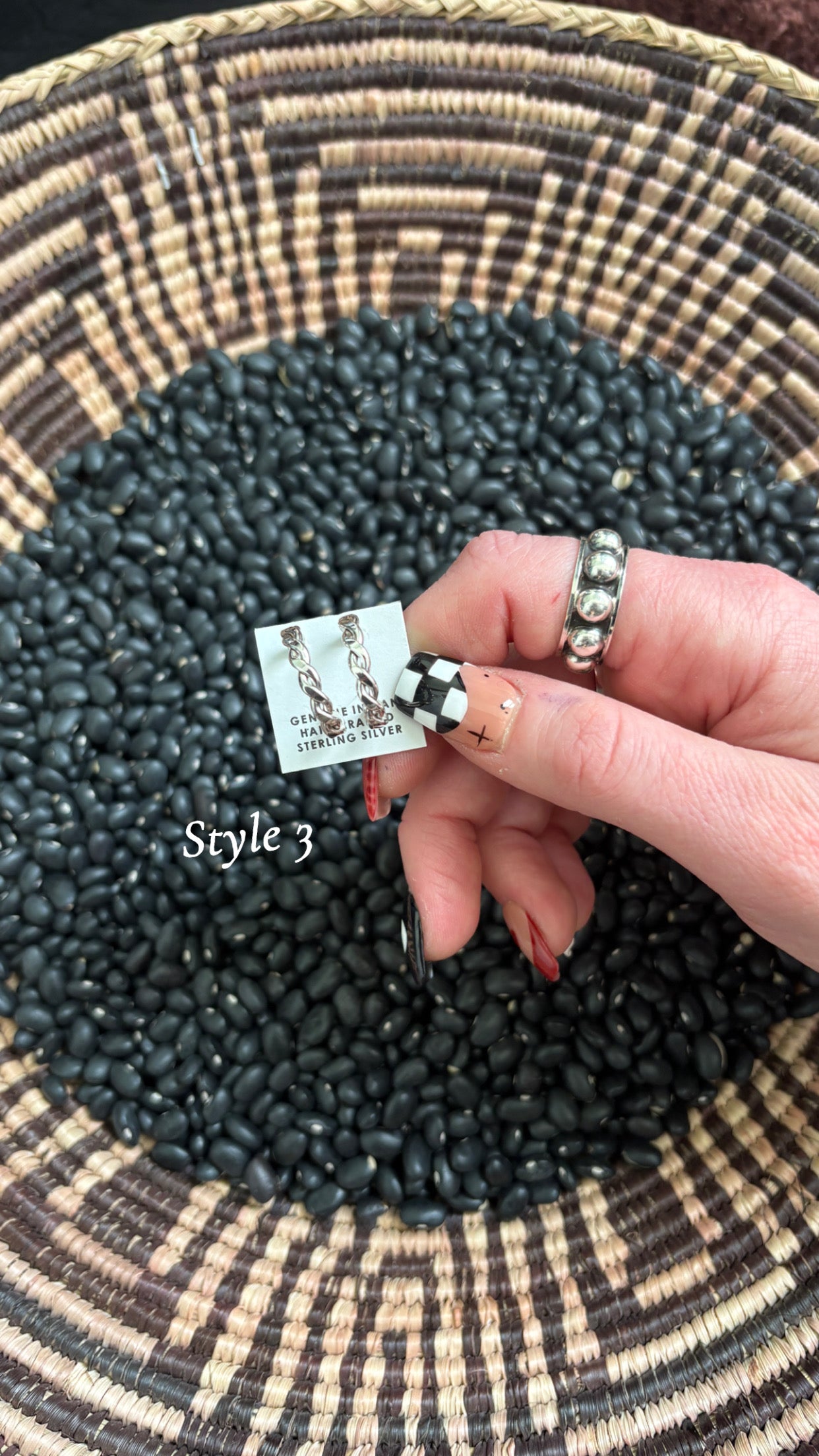 ROPE TWIST HOOPS - MEDIUM