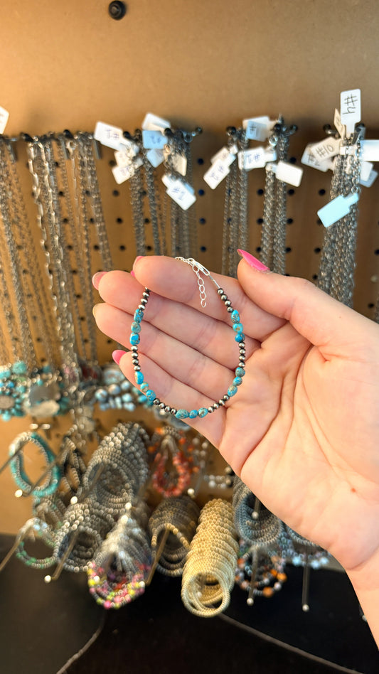 BLUE RIDGE TURQUOISE NUGGET BRACELET