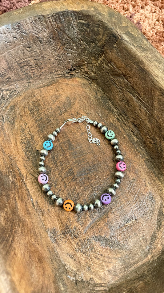 RAINBOW SMILEY BRACELET