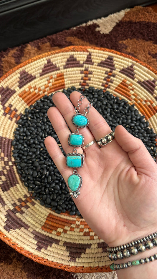TURQUOISE LARIAT BY ELI SKEETS