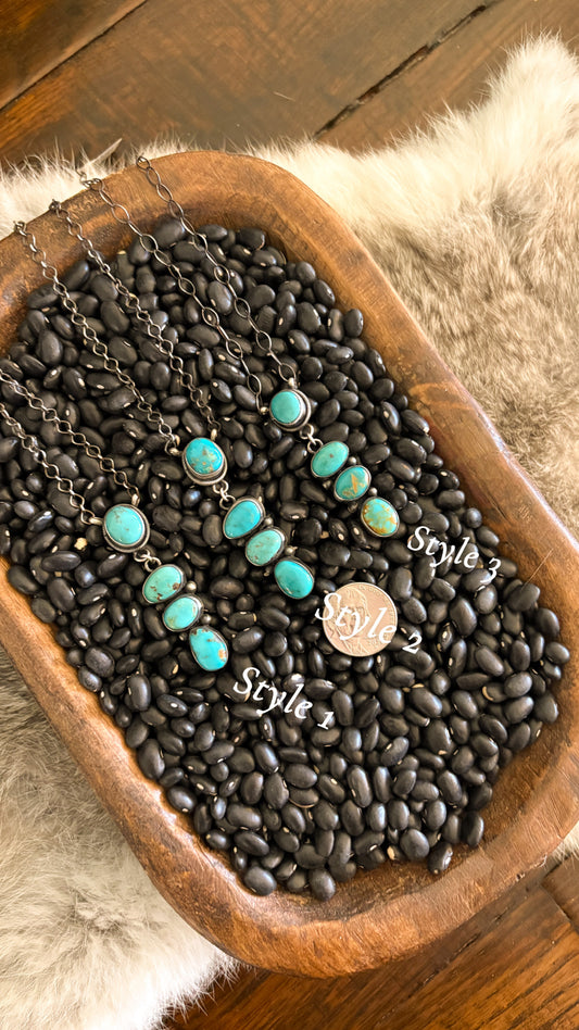 ROYSTON TURQUOISE STATEMENT NECKLACE BY SCOTT SKEETS