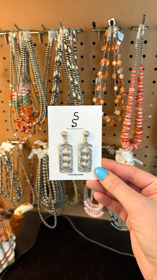 STARBURST DANGLE EARRINGS