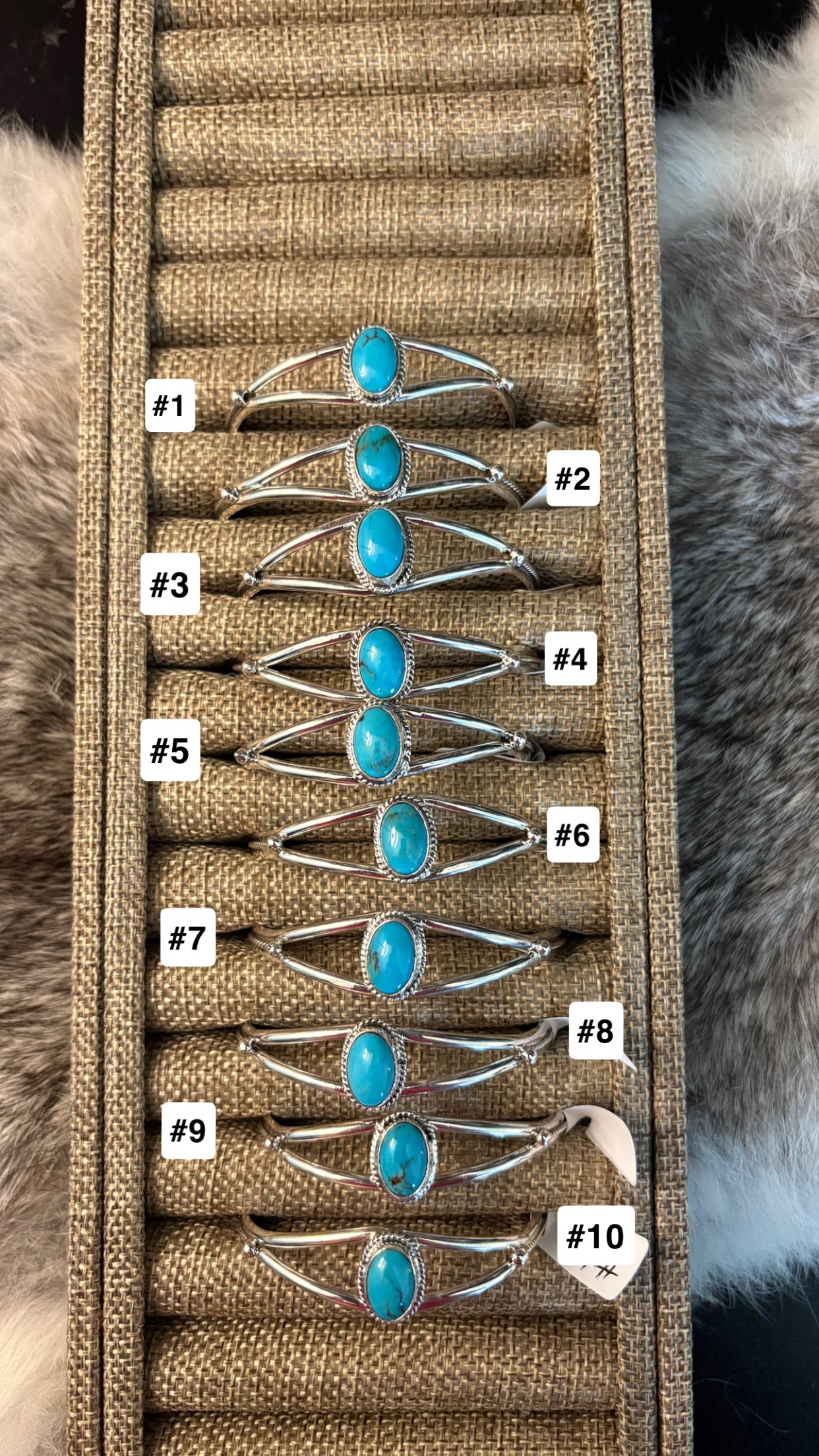 KINGMAN TURQUOISE CUFF BY JERRYSON HENIO