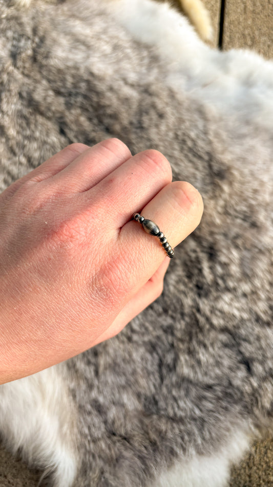 PLAIN PEARL RING - READY TO SHIP