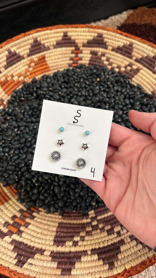SMALL EARRING 3 PACK - #4