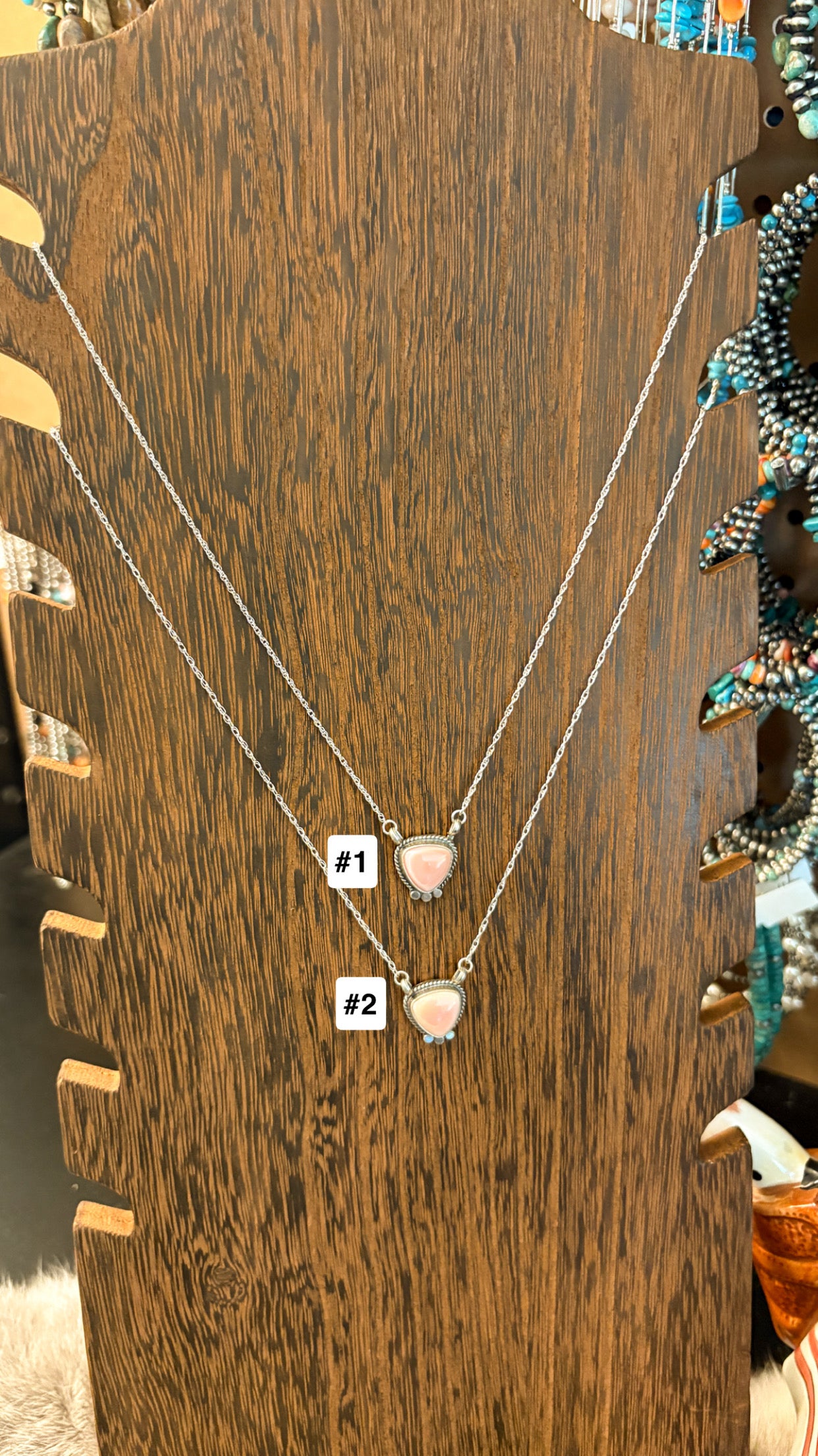 PINK CONCH NECKLACE BY SHARON MCCARTHY