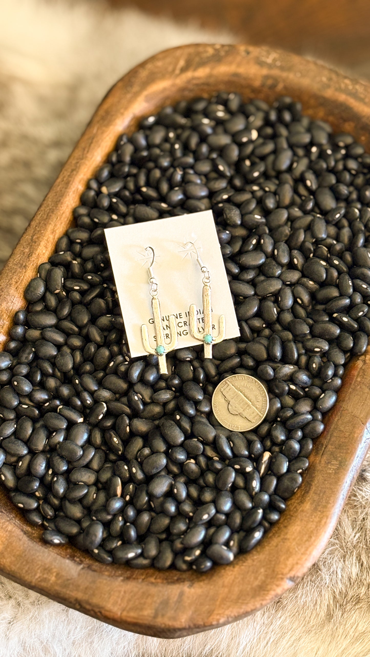 CACTUS DANGLE EARRINGS
