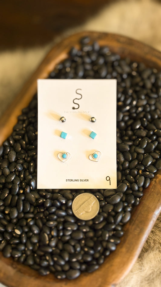 SMALL EARRING 3 PACK - PACK #9