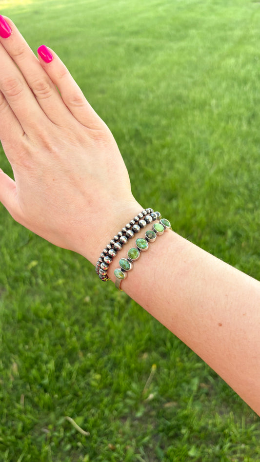 7 STONE SONORAN GOLD CUFF