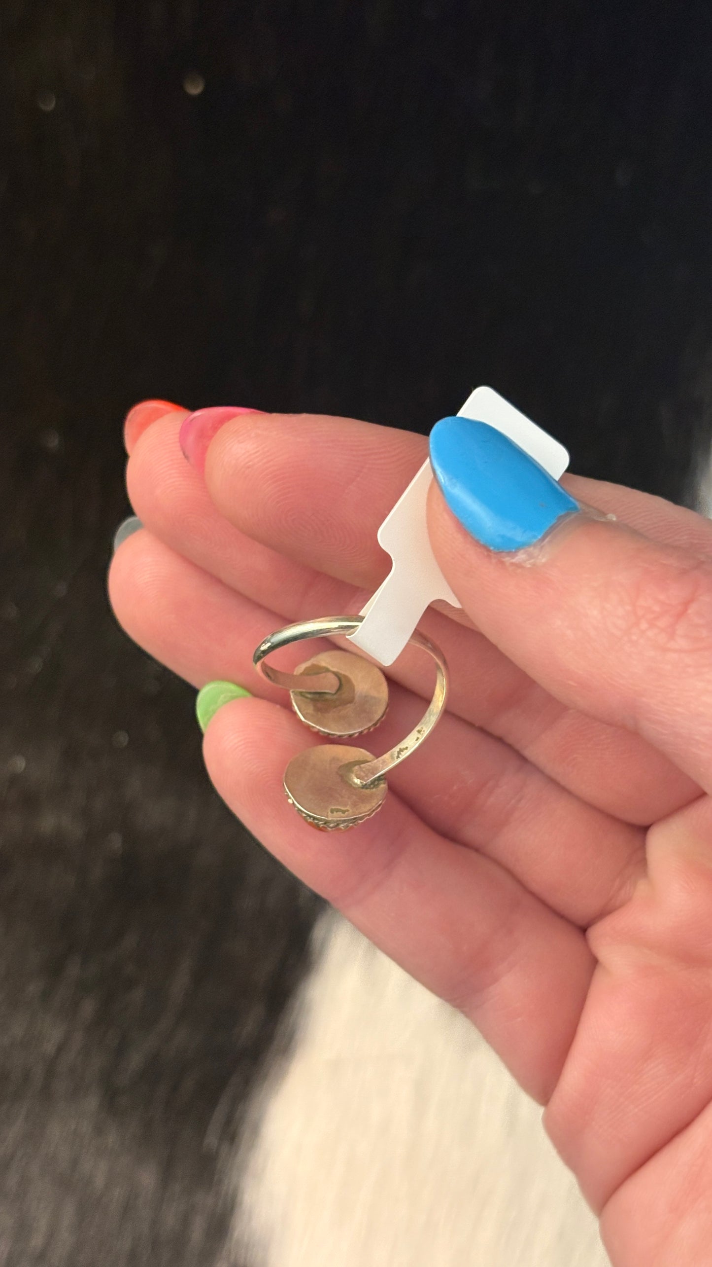 SPINY OYSTER ADJUSTABLE RING