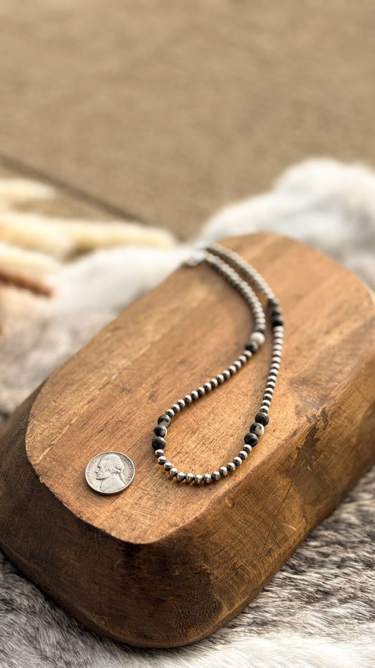 ZEBRA JASPER CHOKER - MADE TO ORDER