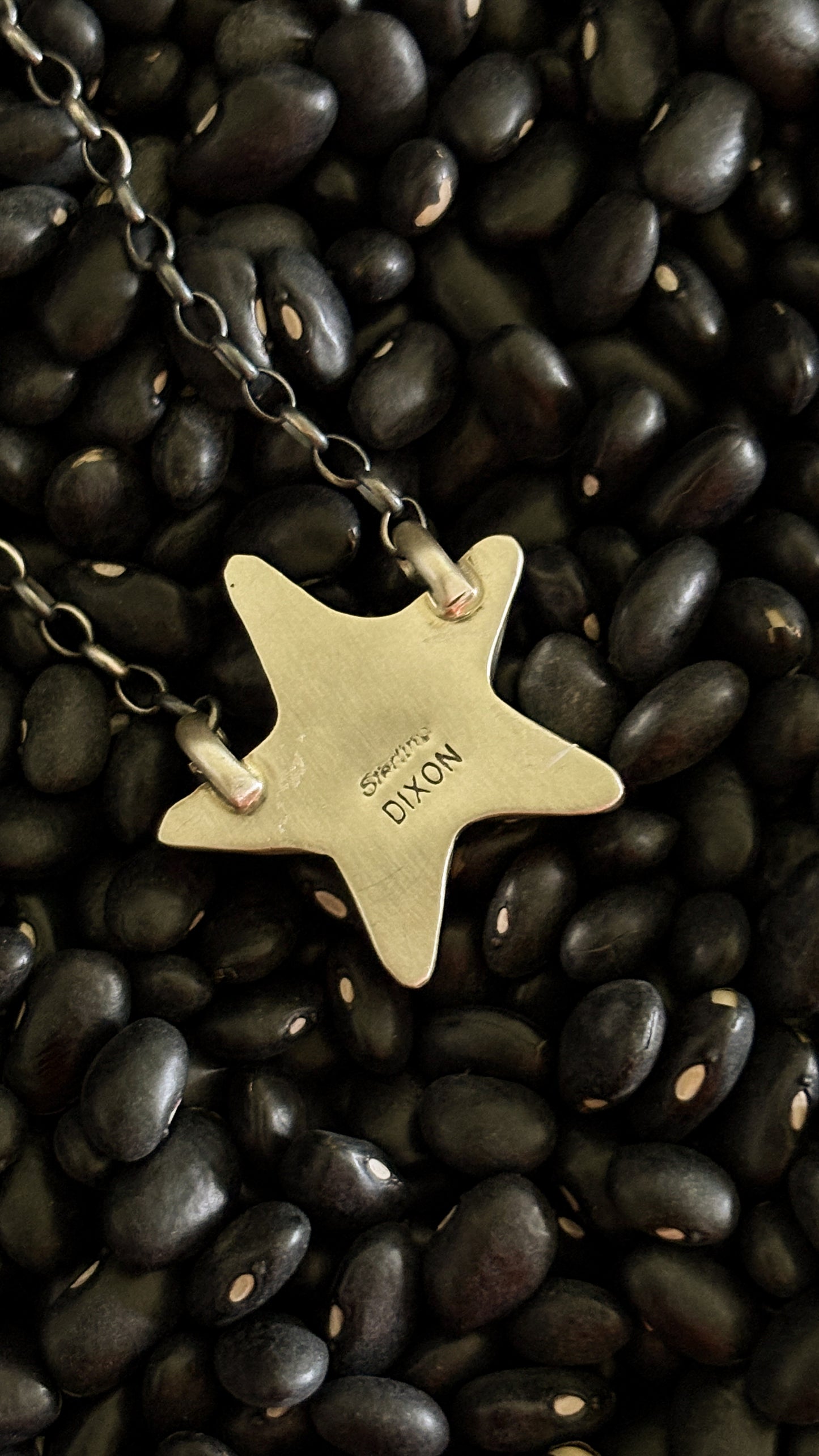 TURQUOISE STAR NECKLACE BY JOHNNY DIXON