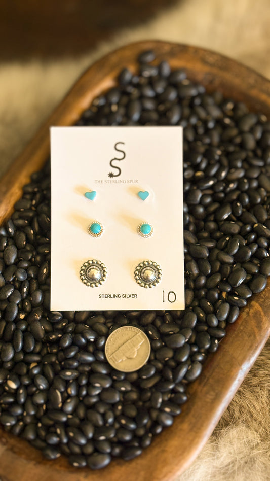 SMALL EARRING 3 PACK - PACK #10
