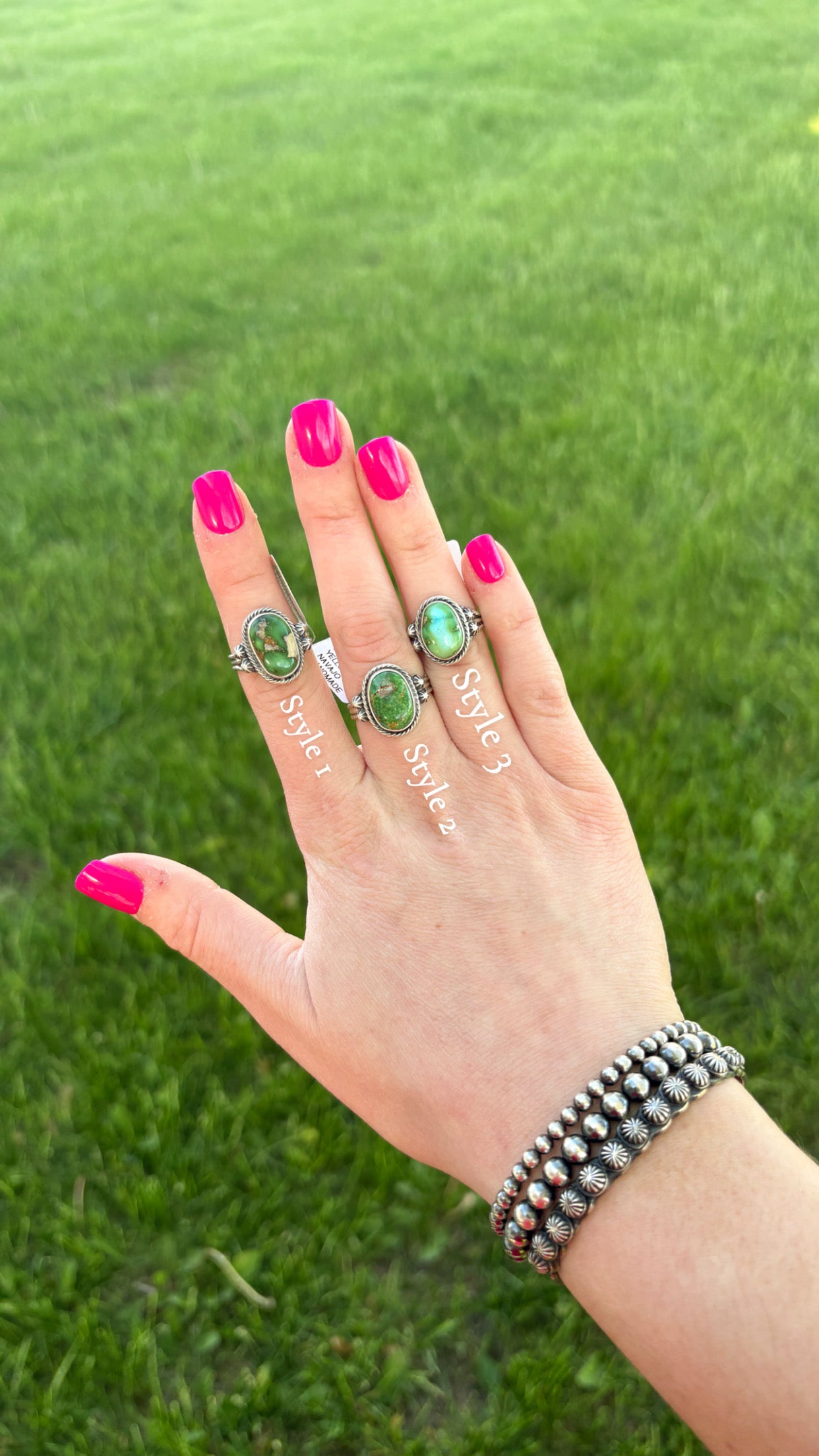 SONORAN GOLD TURQUOISE RING BY SAMUEL YELLOWHORSE