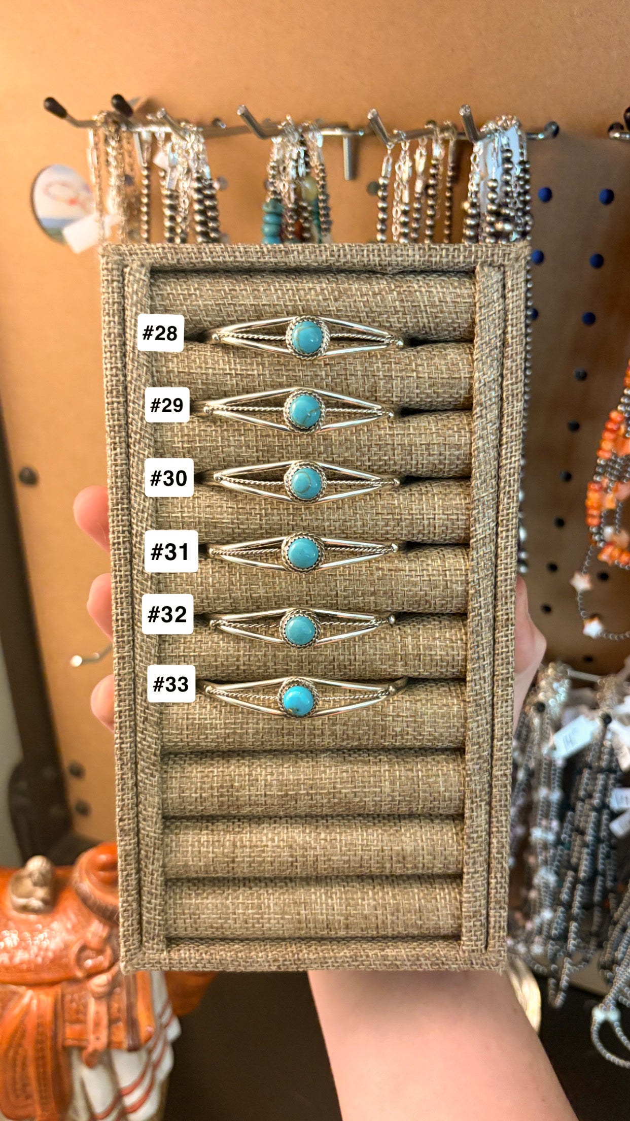 SINGLE STONE KINGMAN TURQUOISE CUFF BY ESTHER WHITE