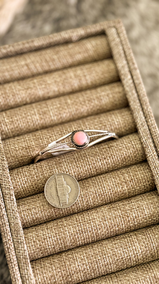 PINK CONCH CUFF