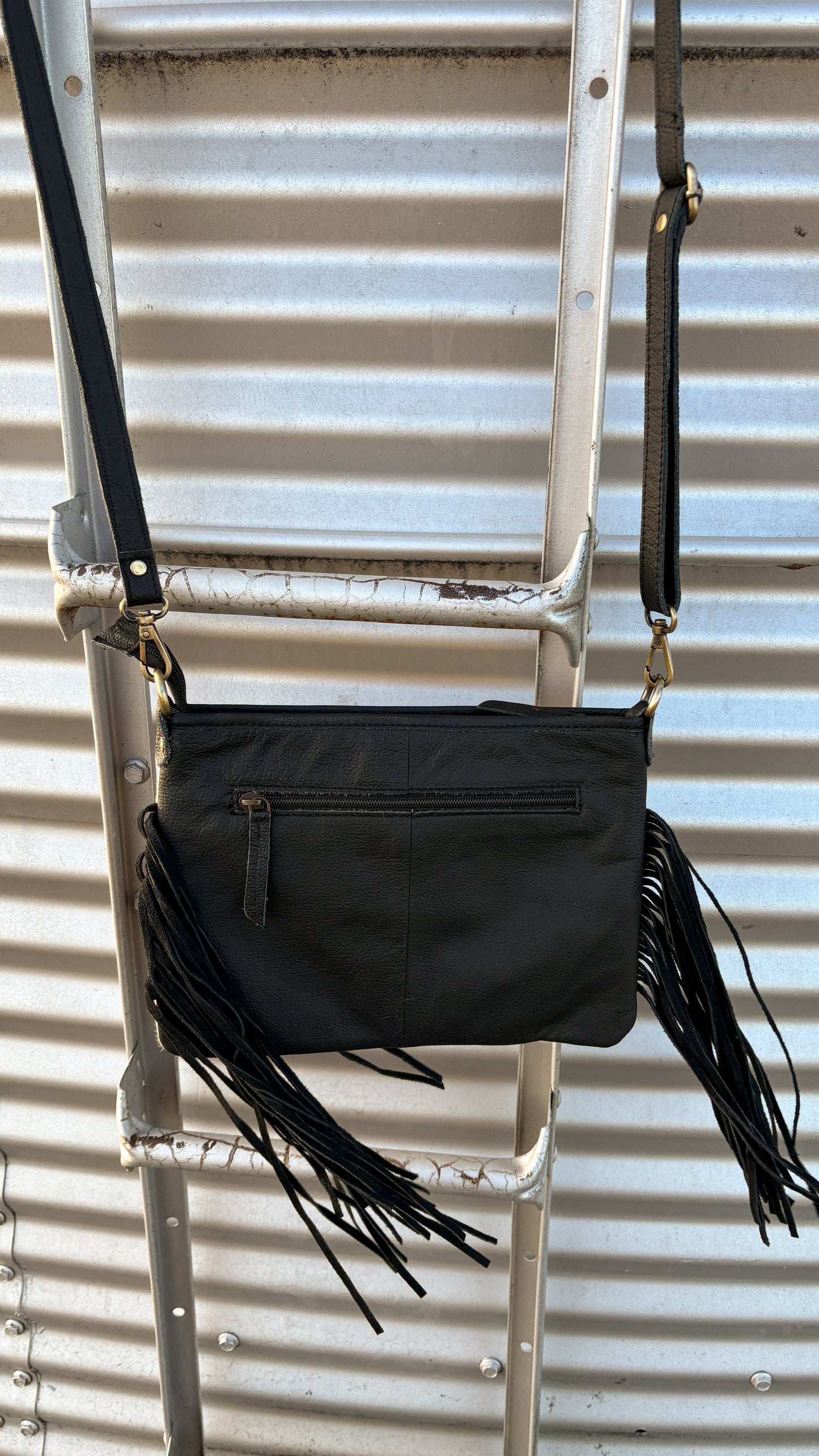 UPCYCLED LV CROSSBODY BAG - #11 (DEFECT)