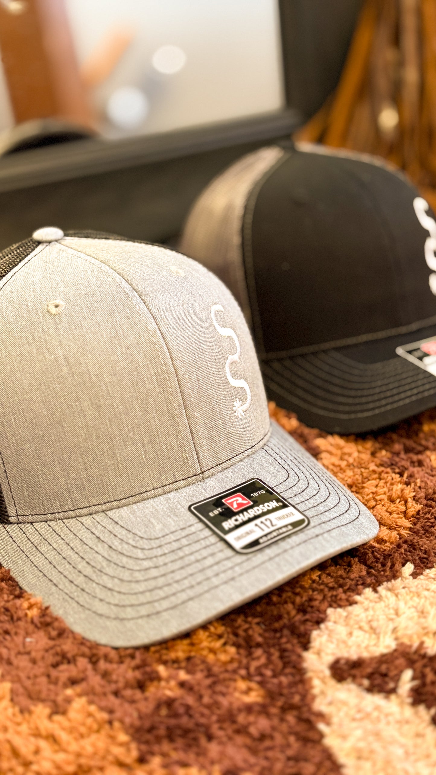 BRAND HAT - RICHARDSON 112 GRAY/BLACK