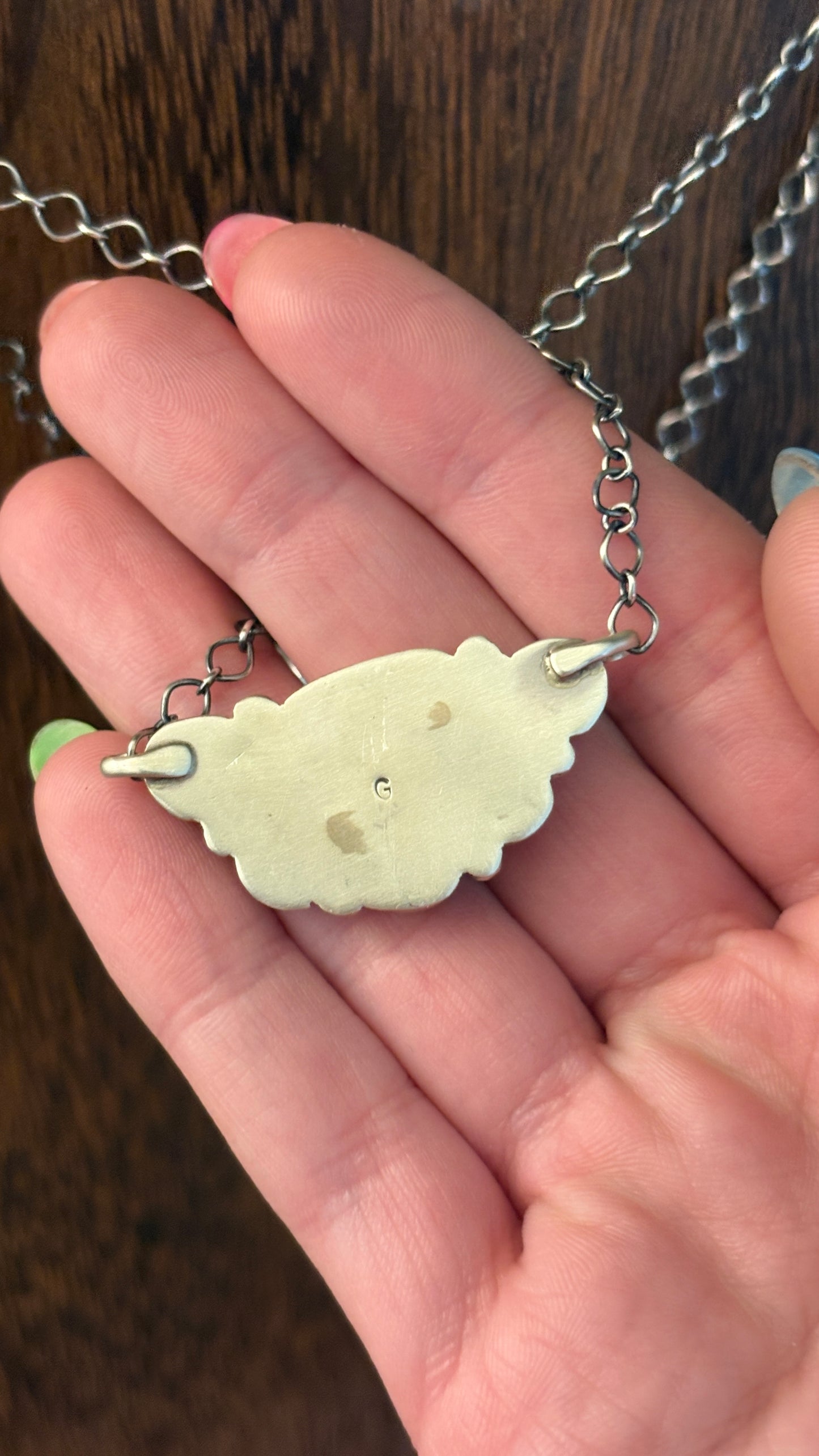 MULTI STONE HALF CLUSTER NECKLACE BY GWENAVER JOE