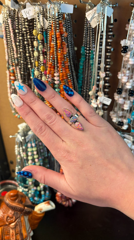 OPAL CRAWLER RING
