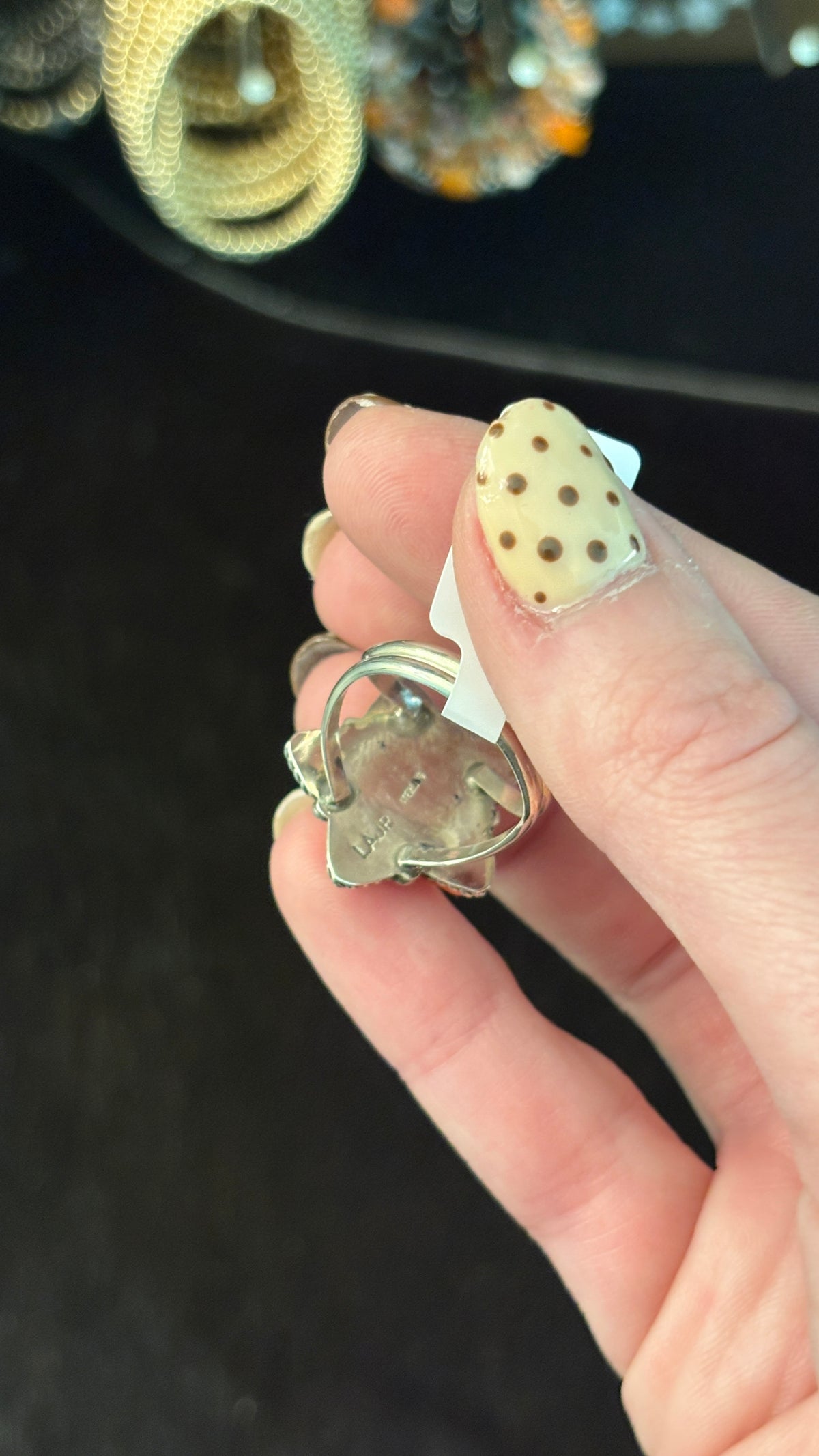 ORANGE SPINY OYSTER STAR RING