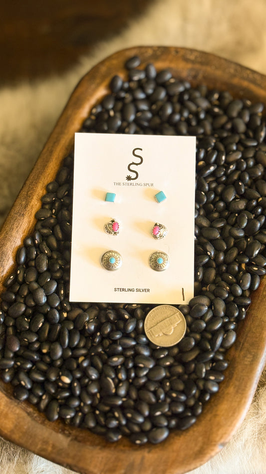 SMALL EARRING 3 PACK - PACK #1