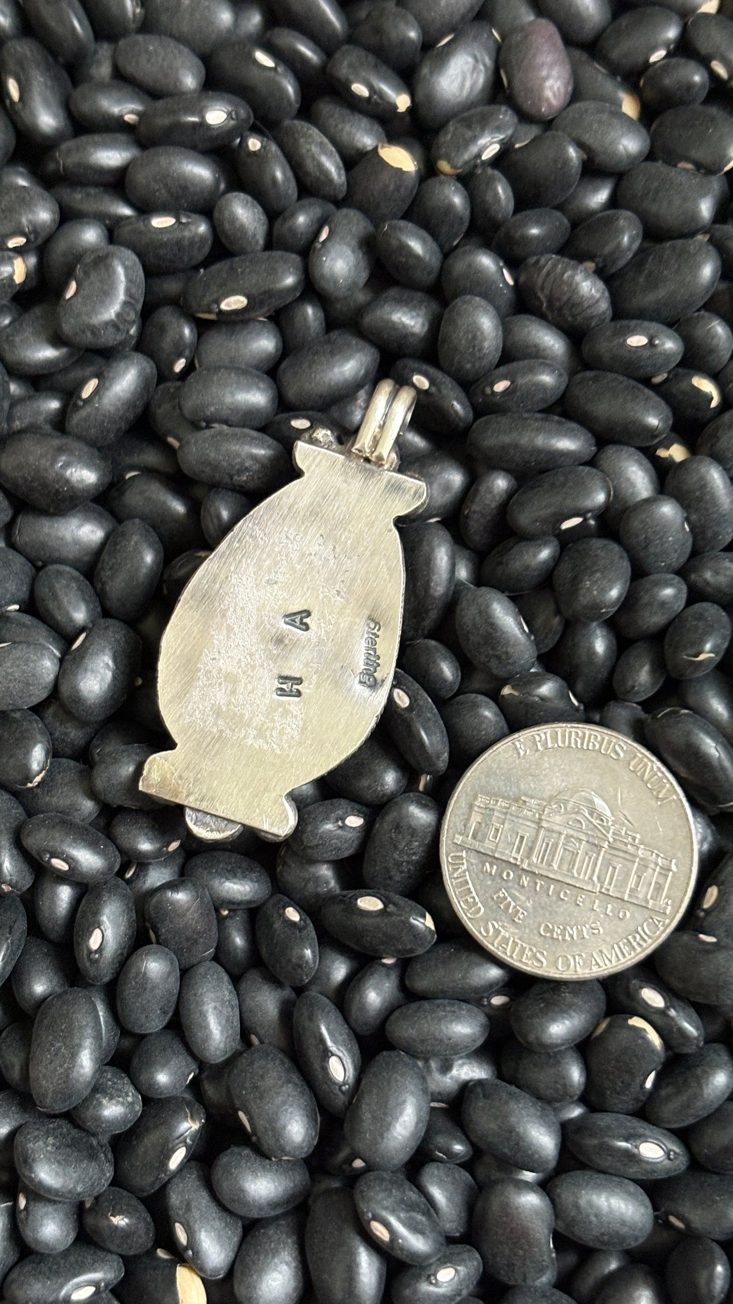 LARGE TURQUOISE PENDANT