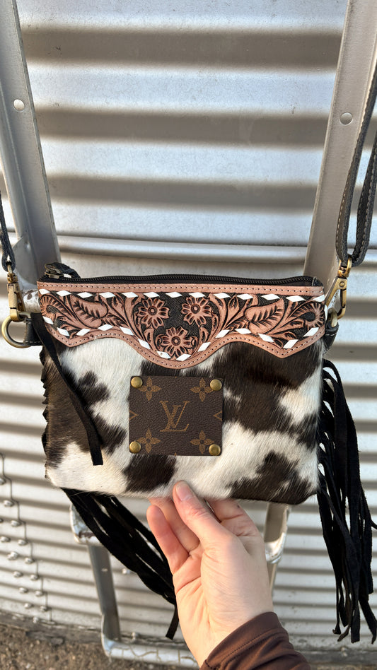UPCYCLED LV CROSSBODY BAG - #14