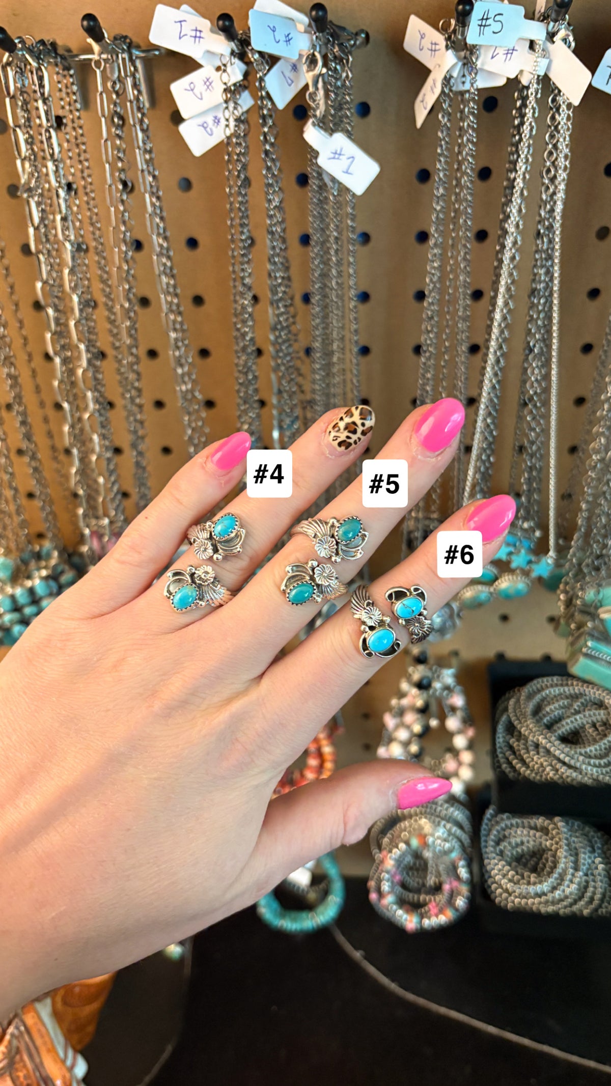 ADJUSTABLE KINGMAN TURQUOISE WRAP RING