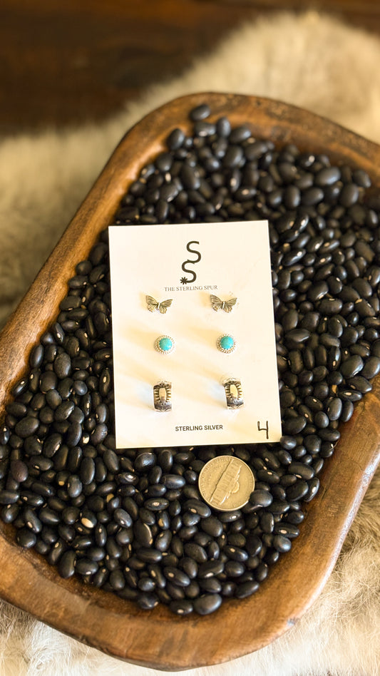 SMALL EARRING 3 PACK - PACK #4